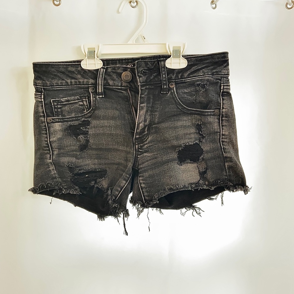 American eagle jean shorts